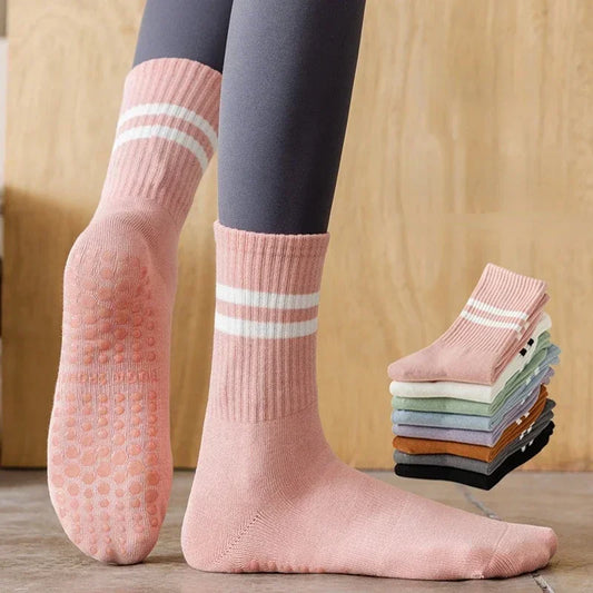 Non-slip Silicone Indoor Fitness Socks