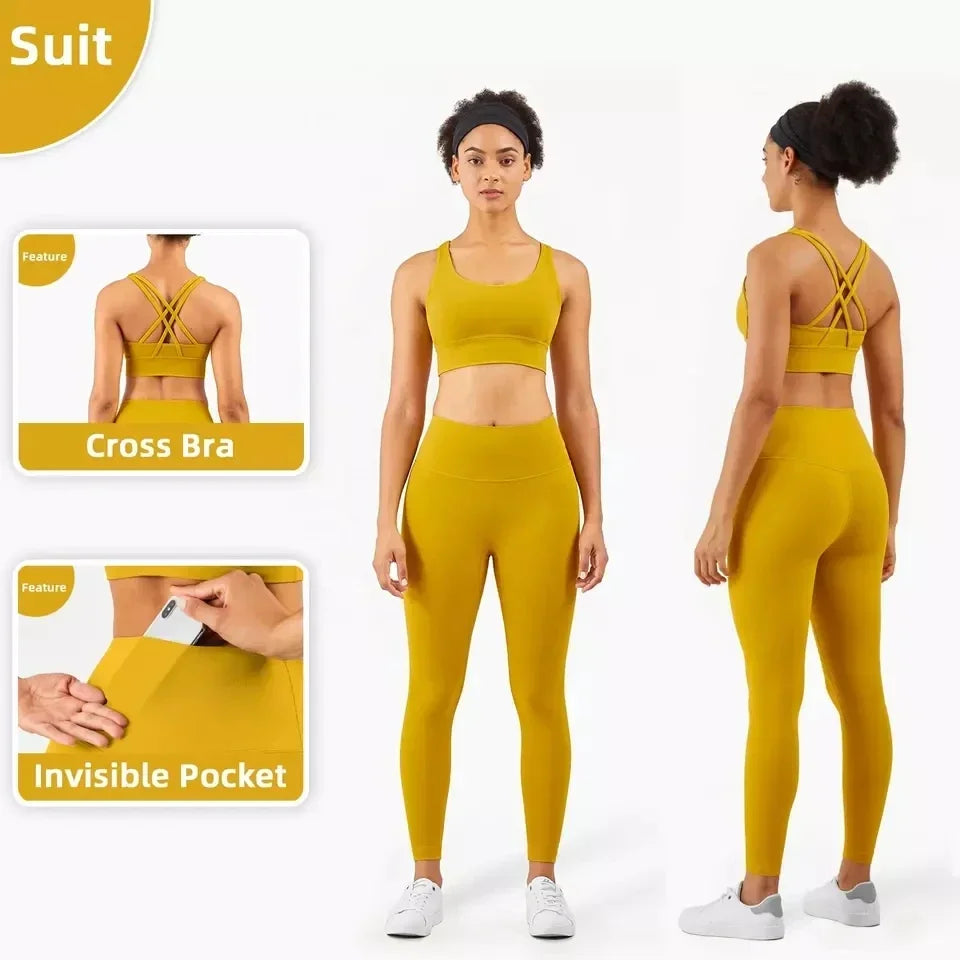 Seamless Sportswear Suit