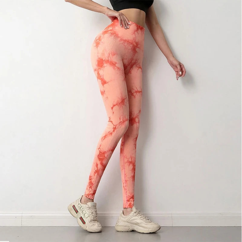 Tie Dye Seamless Leggings