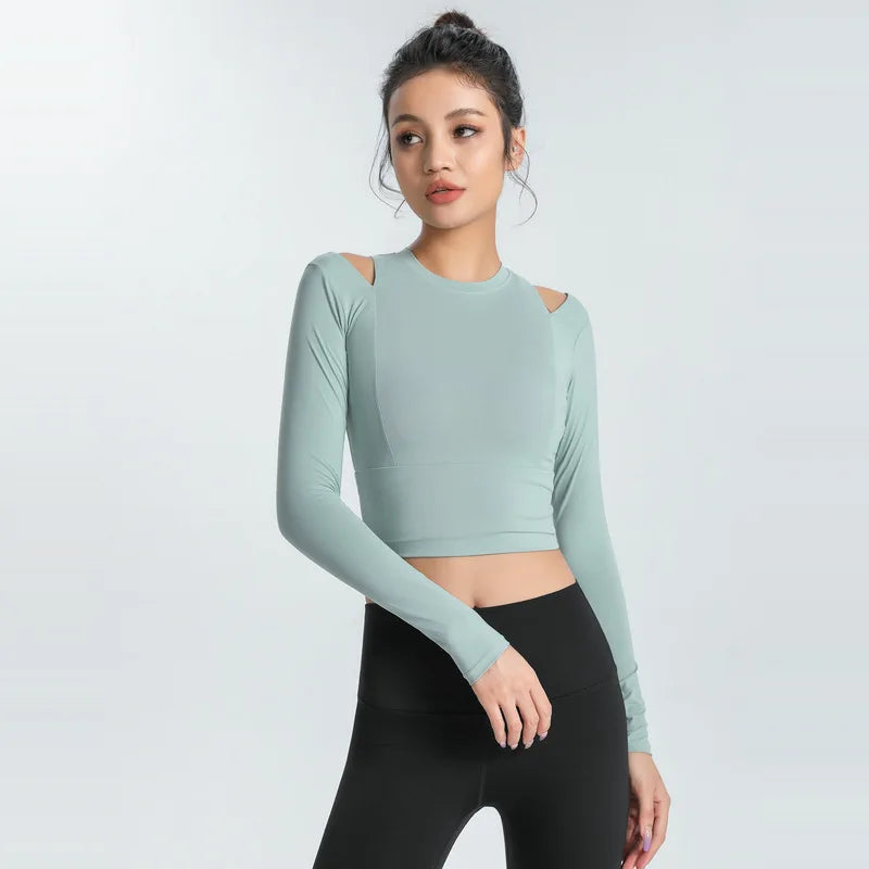 Long Sleeve Yoga Basic Tee