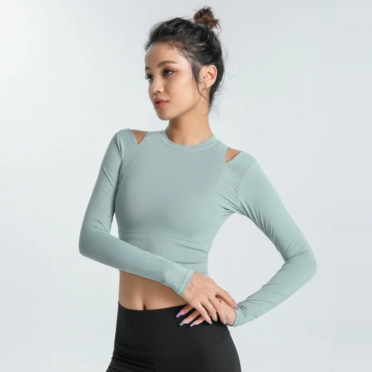 Long Sleeve Yoga Basic Tee