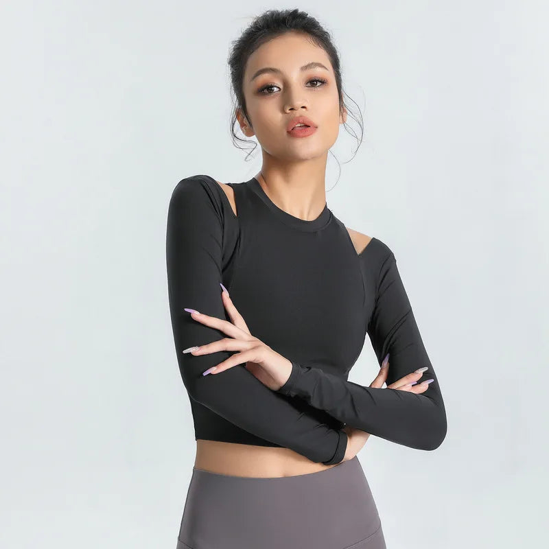 Long Sleeve Yoga Basic Tee