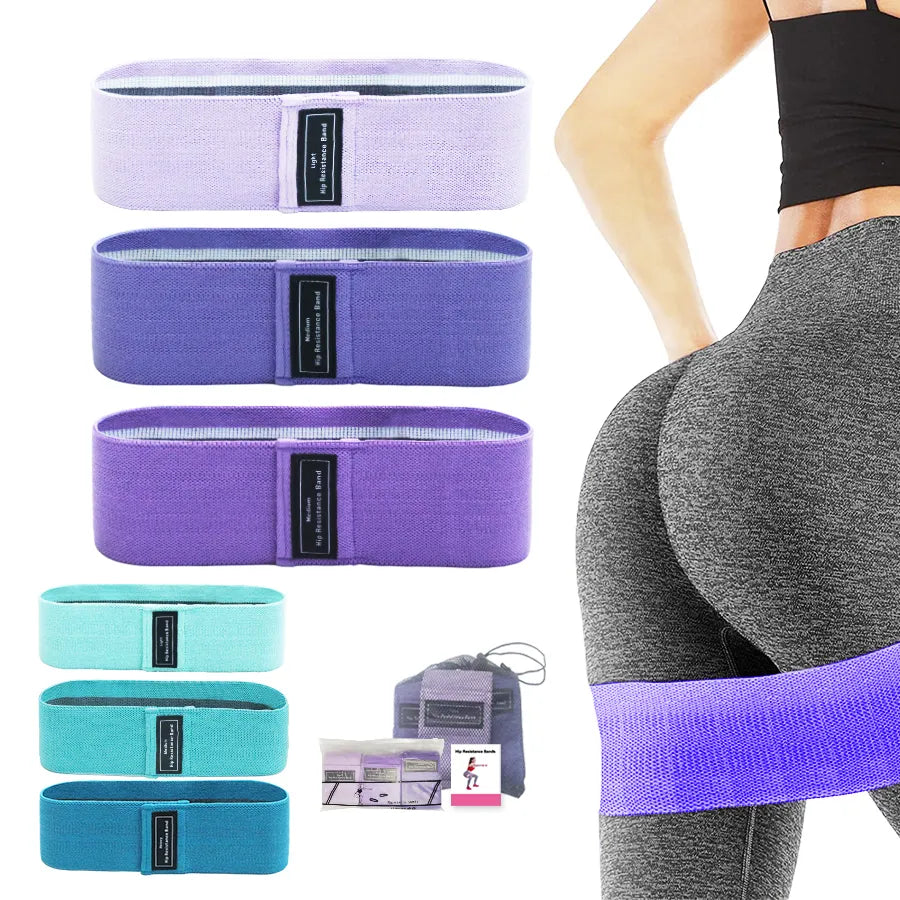 Fabric Resistance Elastic Booty Bands Squat