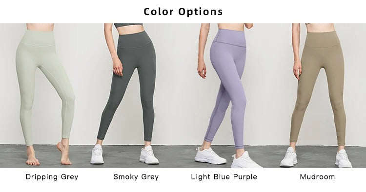 Anti Rolling High Waist Yoga Pants