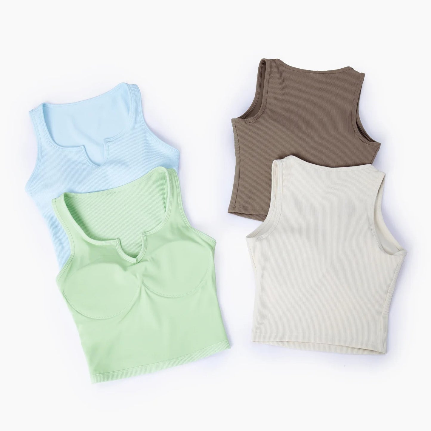 V-Neck Sports Tank Top