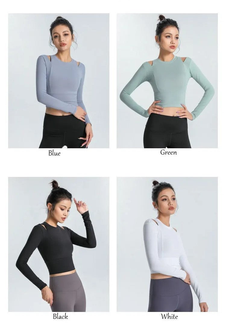 Long Sleeve Yoga Basic Tee