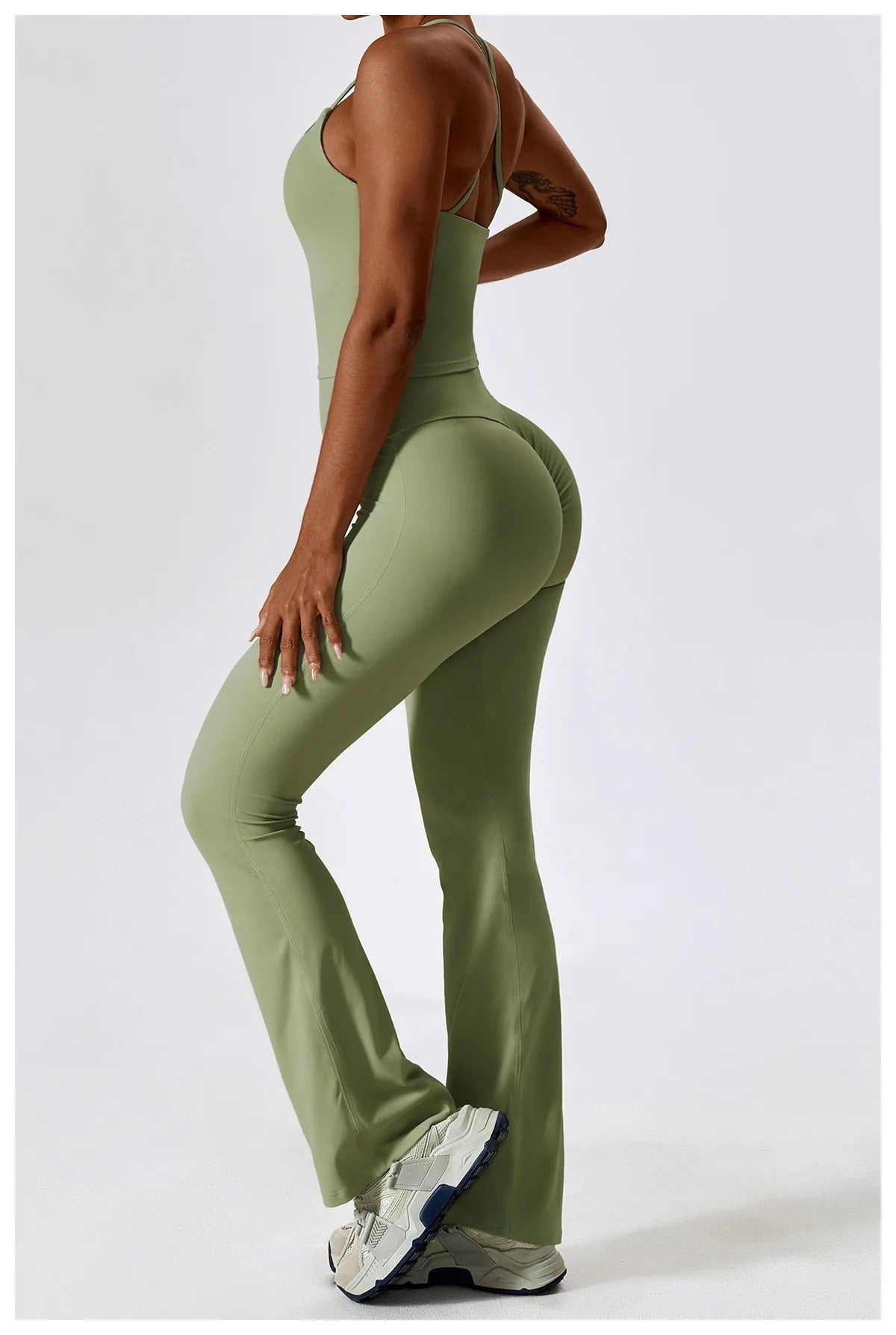 High Waist Leggings Yoga Set