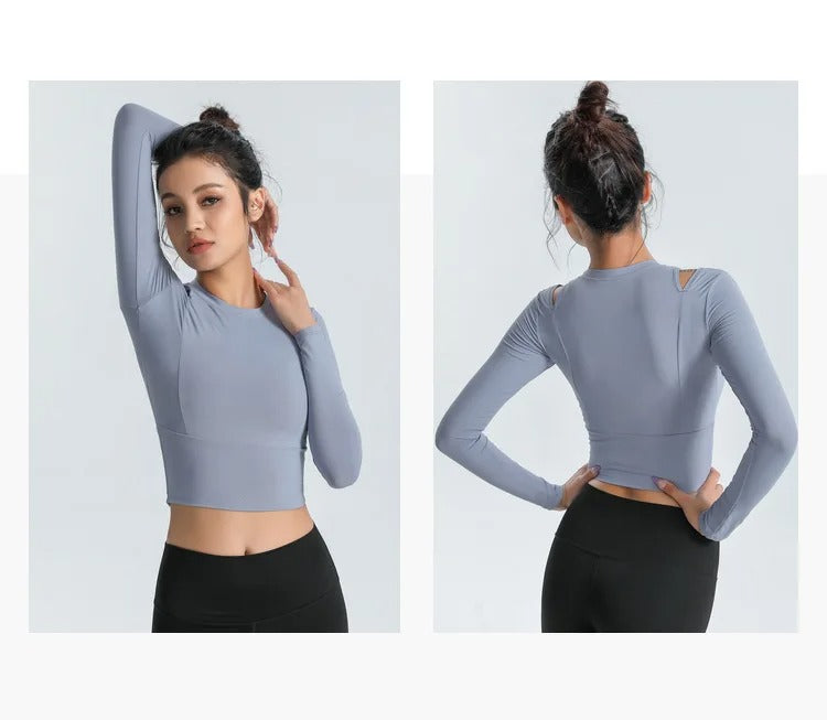 Long Sleeve Yoga Basic Tee