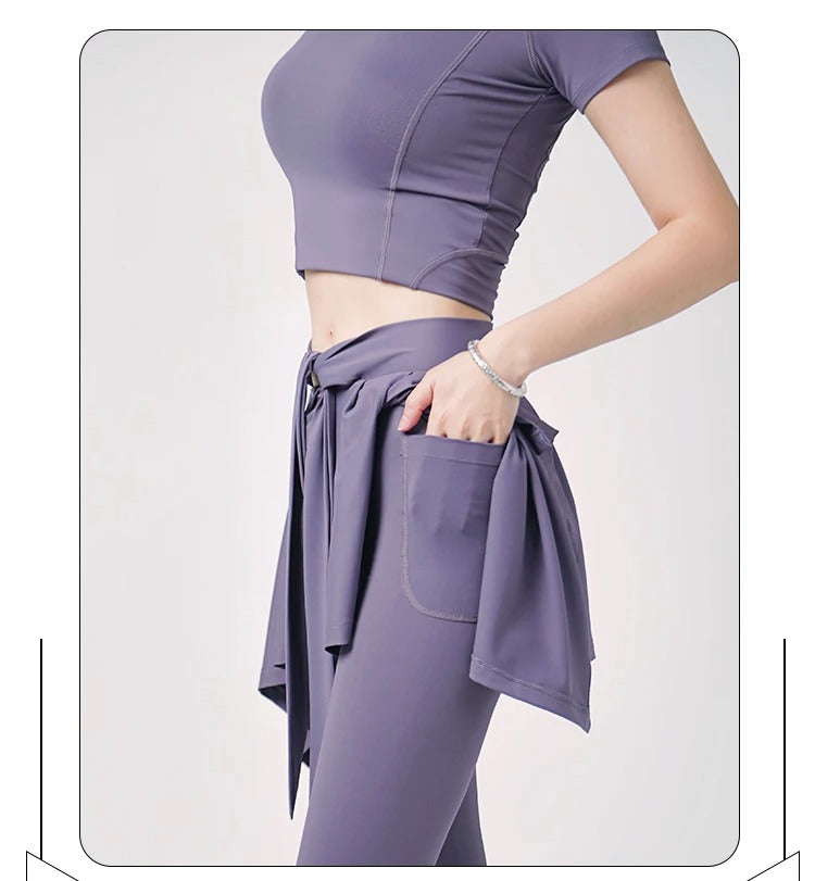 Fitness Skirt Pants